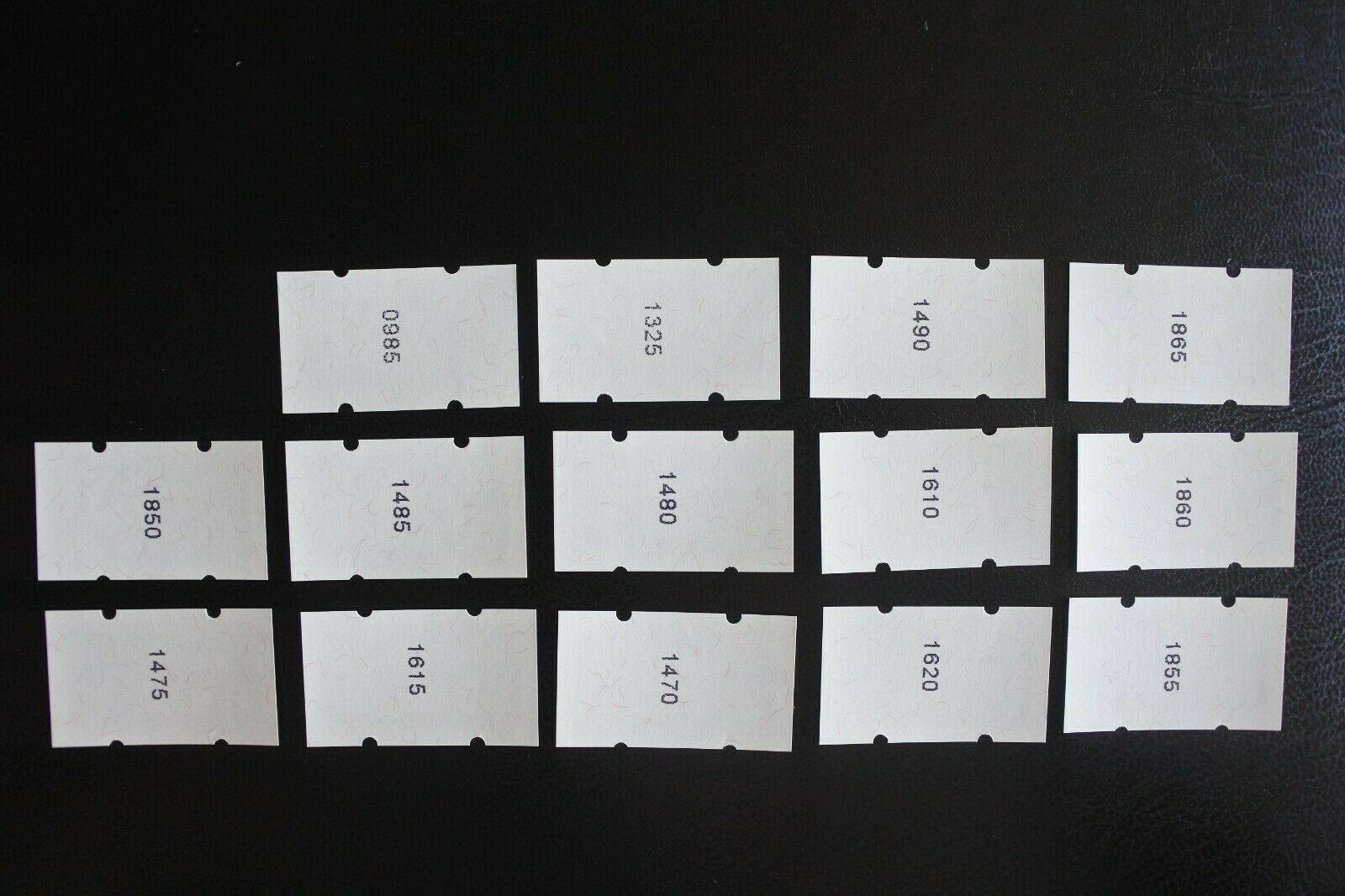 Macau: 2016 ATM Klüssendorf (14 values) - Fresh Stock Dated February 2026