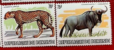 Burundi Stamps Scott # 589-600 XF OG NH Scarce Animal Set of 12 CV:8 - Fresh Stock Dated December 2025