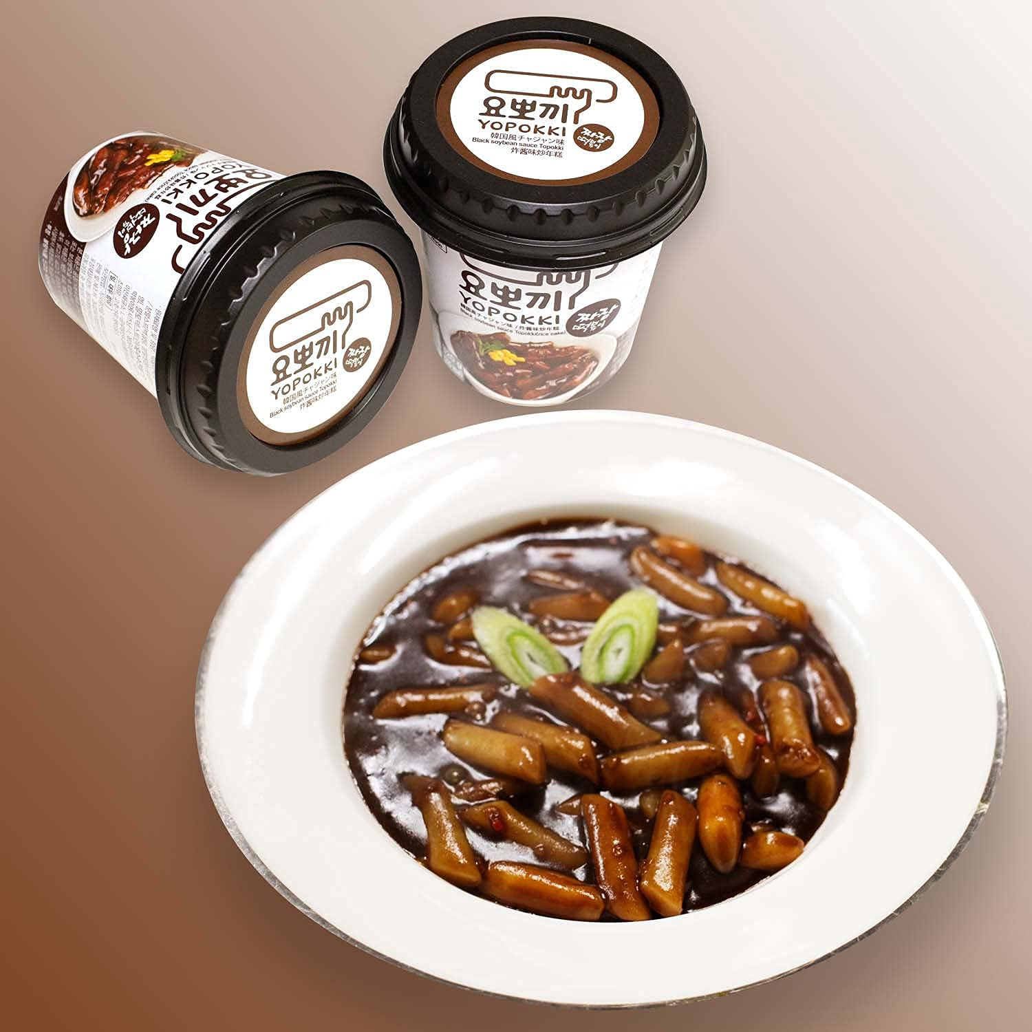 Jjajang Tteokbokki Cup I Korean Topokki Instant Retort Rice Cake - Fresh Stock Dated February 2026