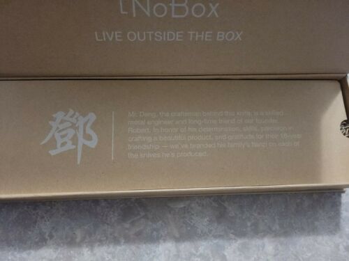 N.BX 20235028000000 Chef Knife - Fresh Stock Dated December 2025