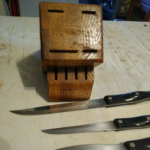 CUTCO STUDIO SET 8 KNIVES + BLOCK - Fresh Stock Dated December 2025