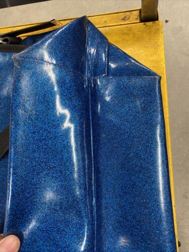 Schwinn Blue Glitter/Sparkle Messenger Bag Made By Chrome Vintage 90s - Fresh Stock Dated December 2025