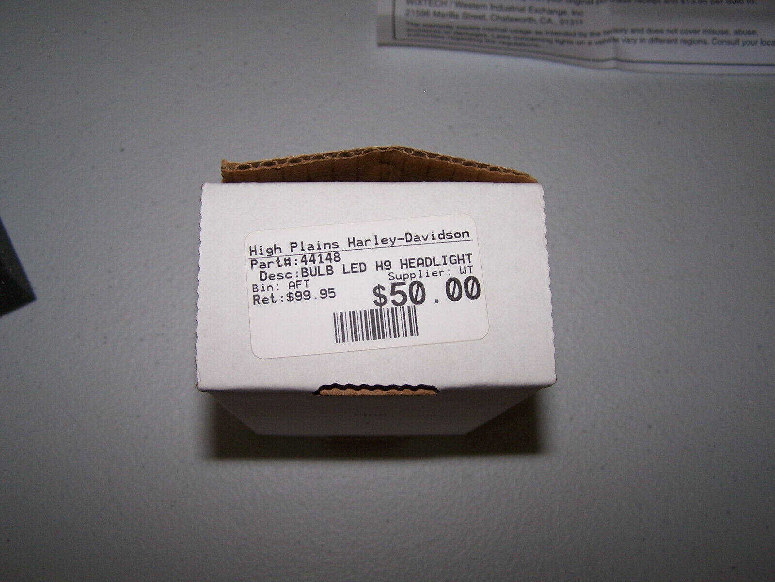 SuperSpots LED H9 Upgrade Headlight Bulb 2200 Lumens of Bright White Light - Fresh Stock Dated February 2026