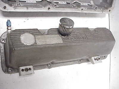 Ford Motorsports Valve Covers for Yates Aluminum Heads with Oilers NASCAR J4 - Fresh Stock Dated February 2026