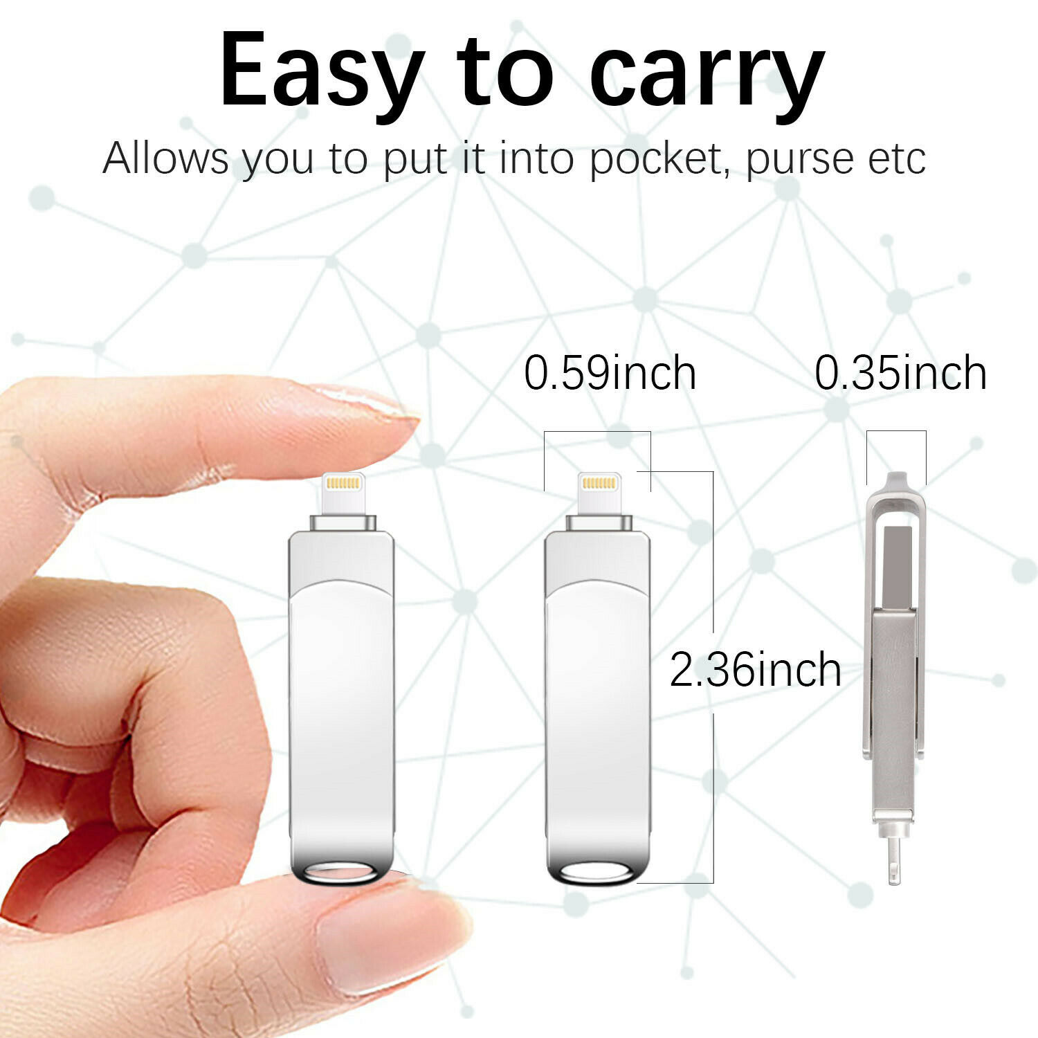 64GB Type C Ultra Dual USB 3.0 Flash Pen Drive Thumb Storage stick for Apple - Fresh Stock Dated February 2026