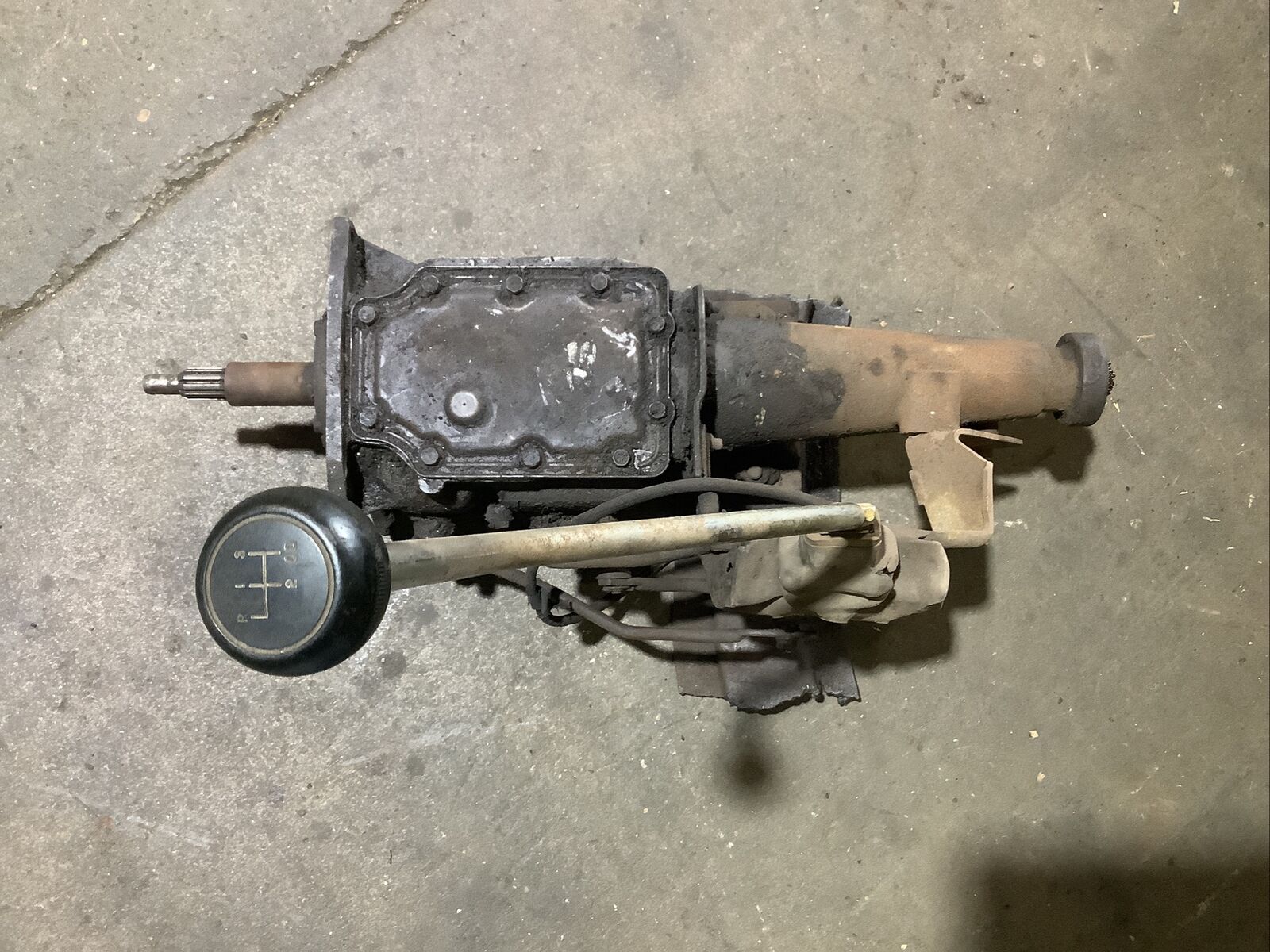 1977-1978 FORD TRUCK 3 SPEED WITH OVERDRIVE TRANSMISSION WITH SHIFTER - Fresh Stock Dated February 2026