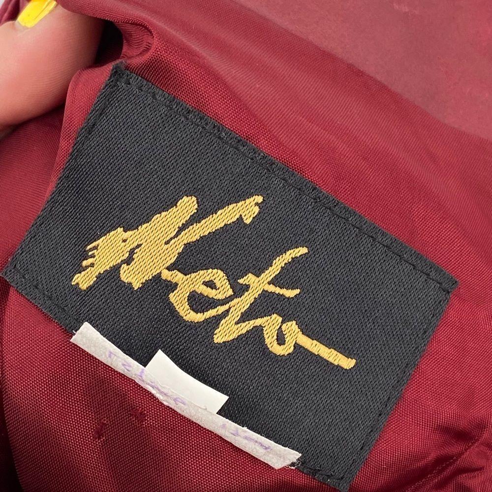 Neto Vintage 80s/90s Red Leather Mini Skirt Sz 10 - Fresh Stock Dated March 2026