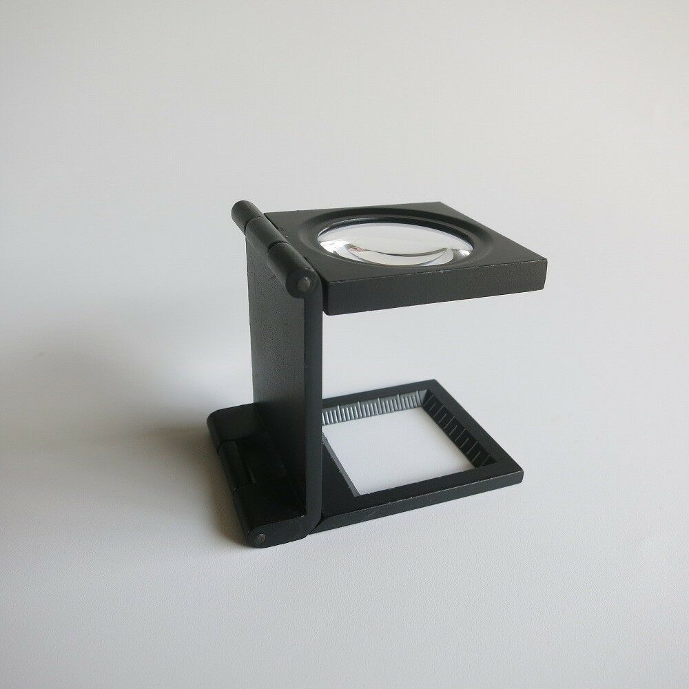 Foldable Bench Type Magnifier 10X with Scale Watch Repair Jewelry Tool - Fresh Stock Dated February 2026
