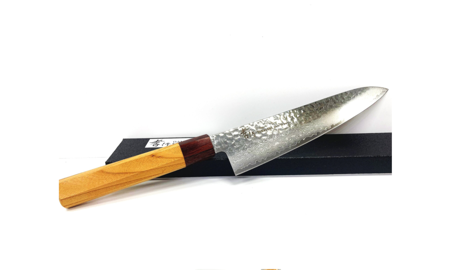 Japanese Sakai Takayuki Hammered Damascus VG10 Wa Gyuto Chef Knife 210mm USA - Fresh Stock Dated December 2025