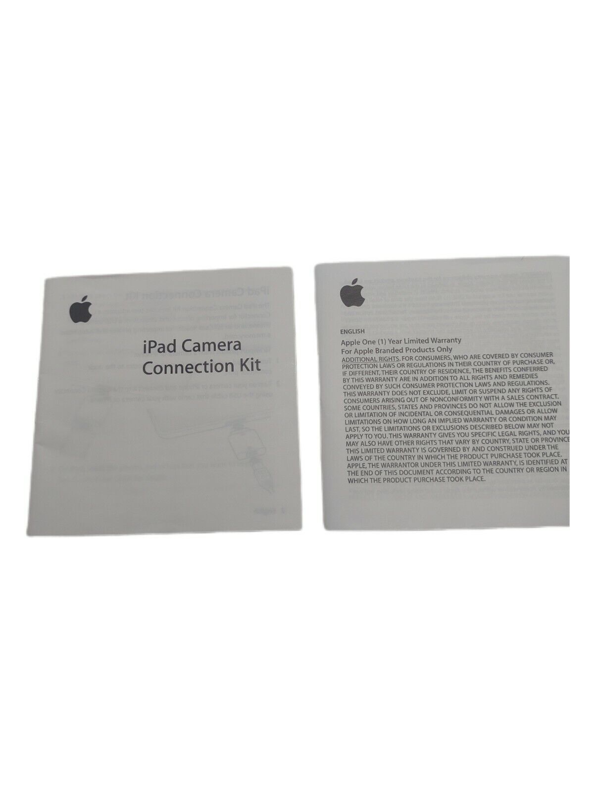 Unused Apple iPad Camera Connection Kit MC531ZM/A Models A1362 A1358 Open Box - Fresh Stock Dated February 2026