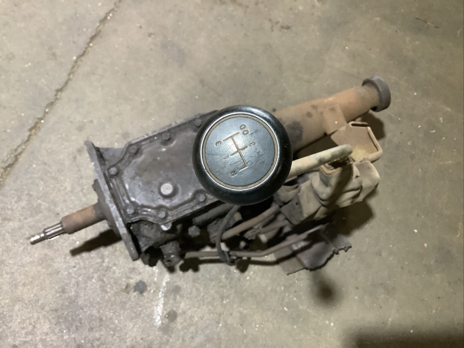 1977-1978 FORD TRUCK 3 SPEED WITH OVERDRIVE TRANSMISSION WITH SHIFTER - Fresh Stock Dated February 2026