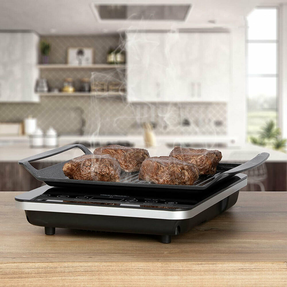 Induction Cooktop Cooker 1800W Single Countertop Burner Hot Plate Stove Heater - Fresh Stock Dated December 2025