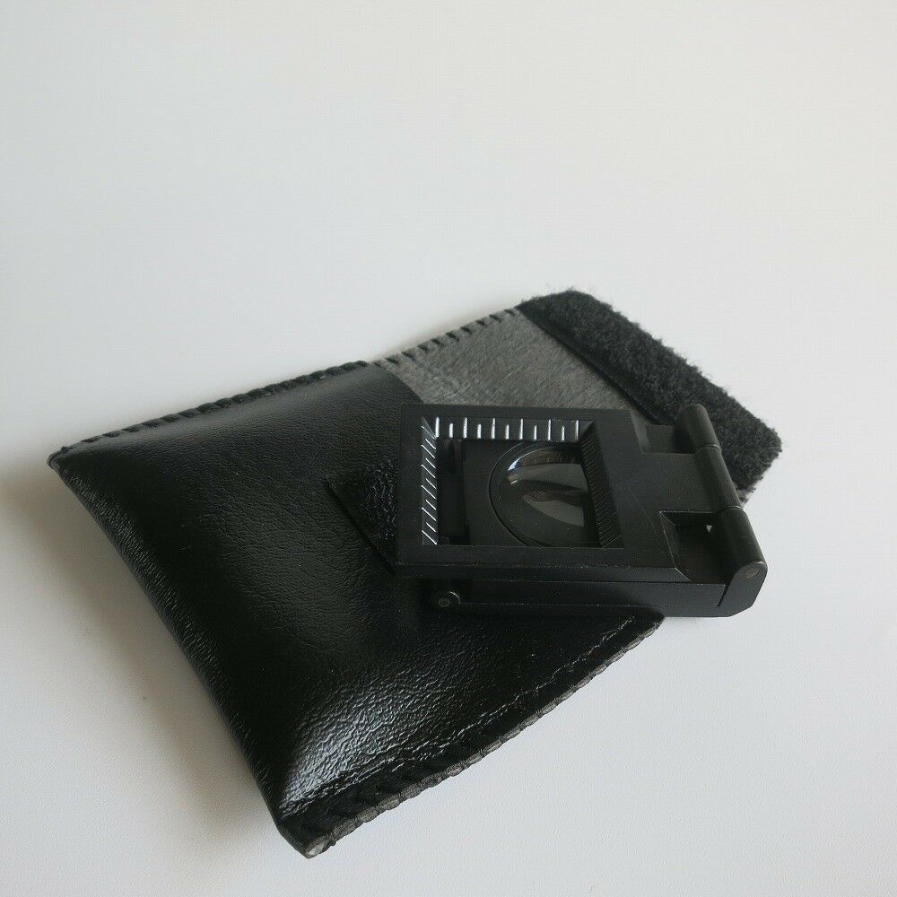Foldable Bench Type Magnifier 10X with Scale Watch Repair Jewelry Tool - Fresh Stock Dated February 2026