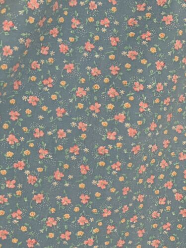 Vtg 70s Tiered Maxi Prairie Peasant Hippie Skirt M love Shack Vibe Hucke Floral - Fresh Stock Dated February 2026