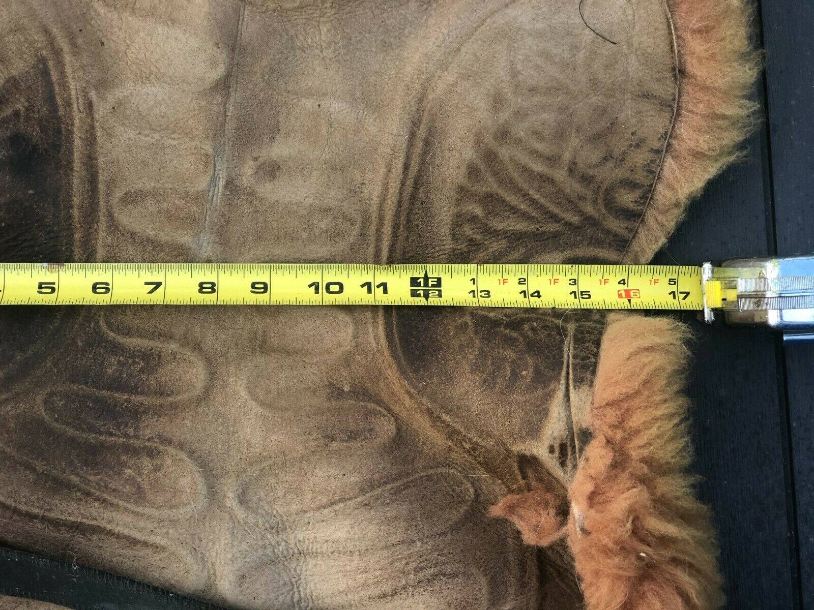 Vintage Sheepskin Saddle Cover Pad Sheep Skin Cushion Horse Tack Equestrian - Fresh Stock Dated December 2025