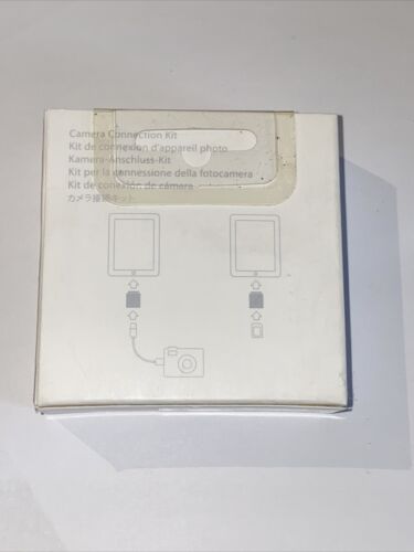 iPad Camera Connection Kit A1362 A1358 MC531ZM/A New In Box SD Card Reader - Fresh Stock Dated December 2025