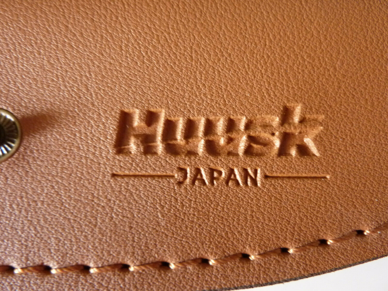 HUUSK HANDMADE PERFECTLY BALANCED JAPANESE STEEL PREMIUM CONTROL KNIFE W/SHEATH - Fresh Stock Dated December 2025