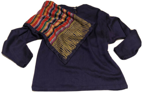 Vintage Hairston Roberson Ropa Wrap Top Medium Skirt 12 Purple Southwest Latin - Fresh Stock Dated December 2025