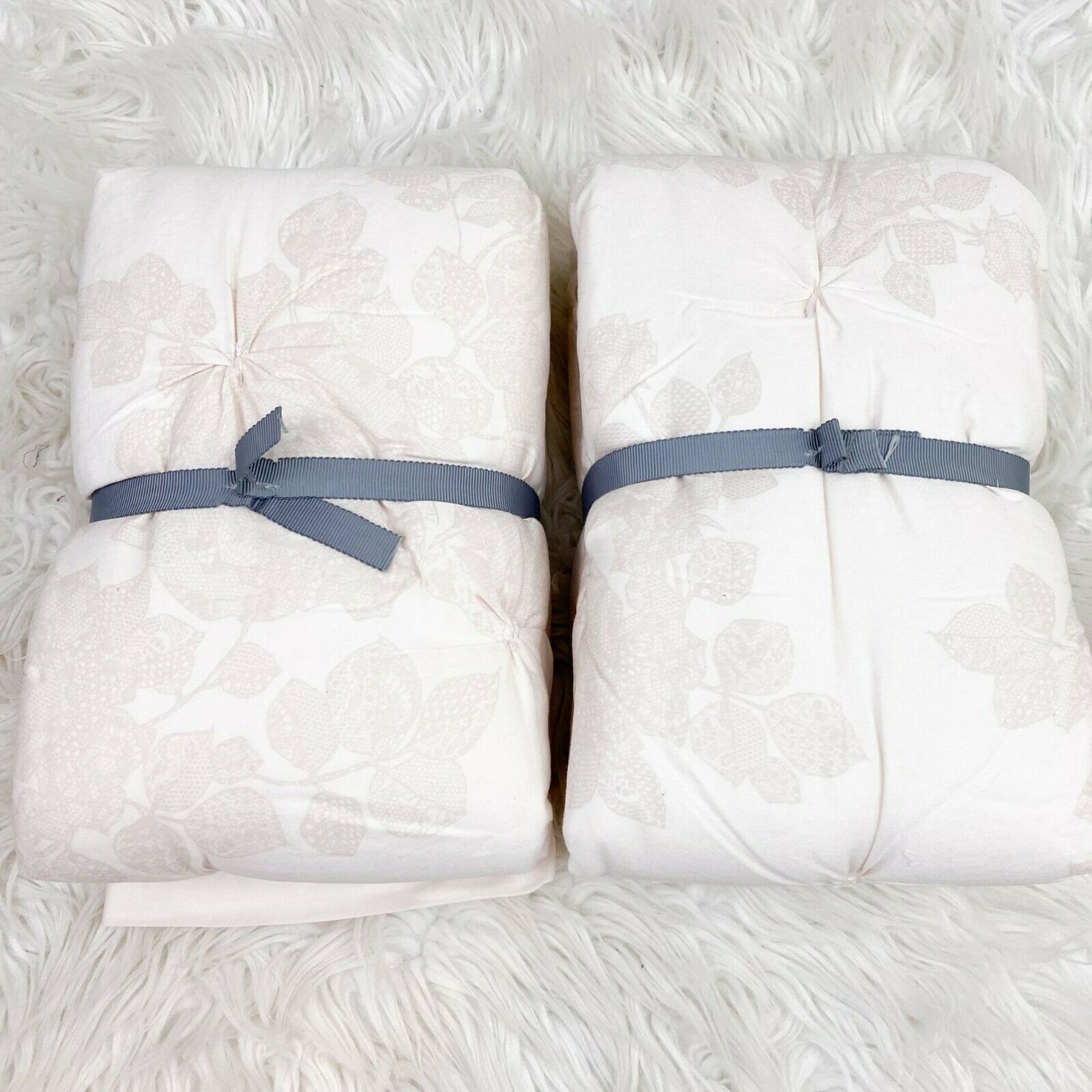 Pottery Barn Kids Monique Lhuillier Ethereal Lace Euro Sham SET of 2 - Fresh Stock Dated February 2026