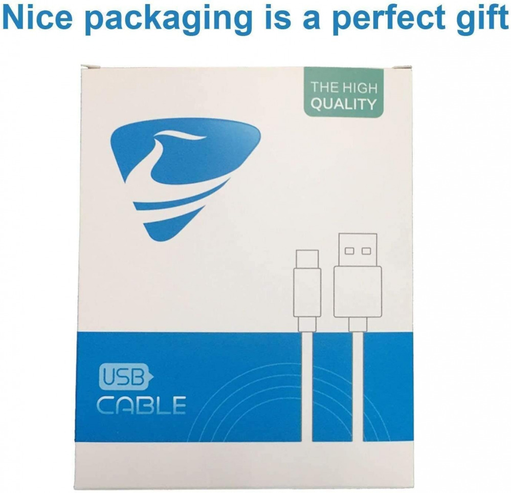 Micro USB Cable Aioneus Fast Android Charging Cord 6FT Blue,orange,green - Fresh Stock Dated February 2026