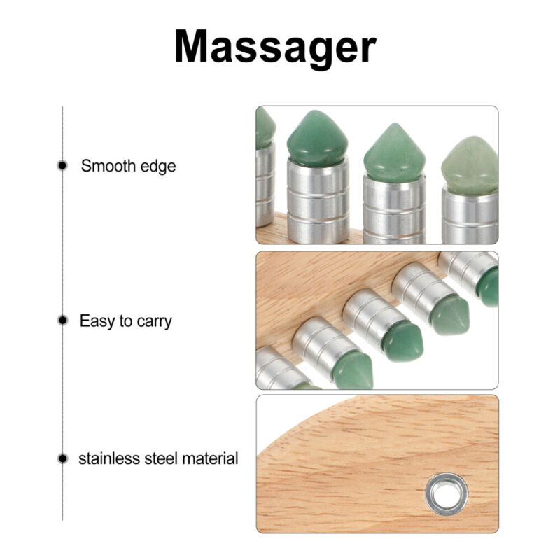 1Pc Simple Practical Portable Creative Jade Scraping Plate for Home - Fresh Stock Dated February 2026