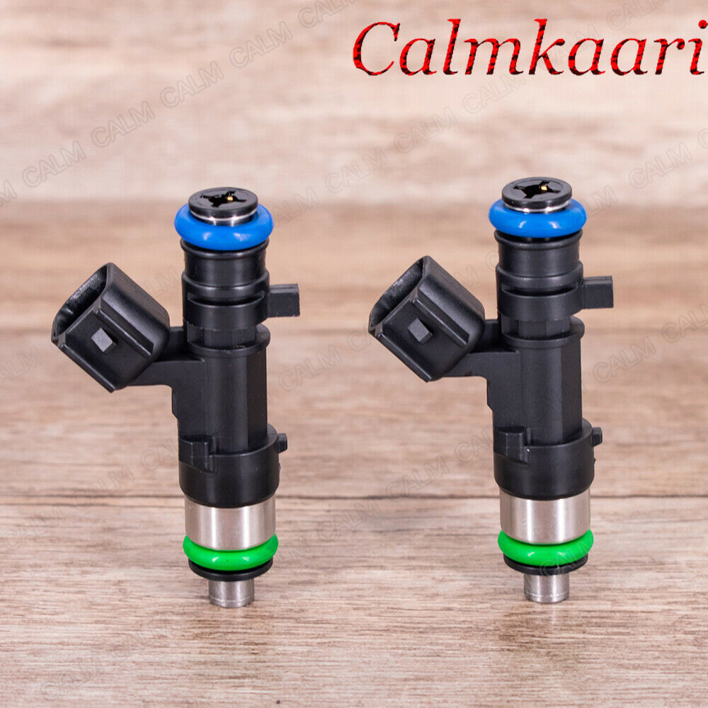 2x FUEL INJECTOR w/ PLUG GRAY BLACK PTO MAG FITS Polaris RANGER XP 800 2012-2013 - Fresh Stock Dated February 2026