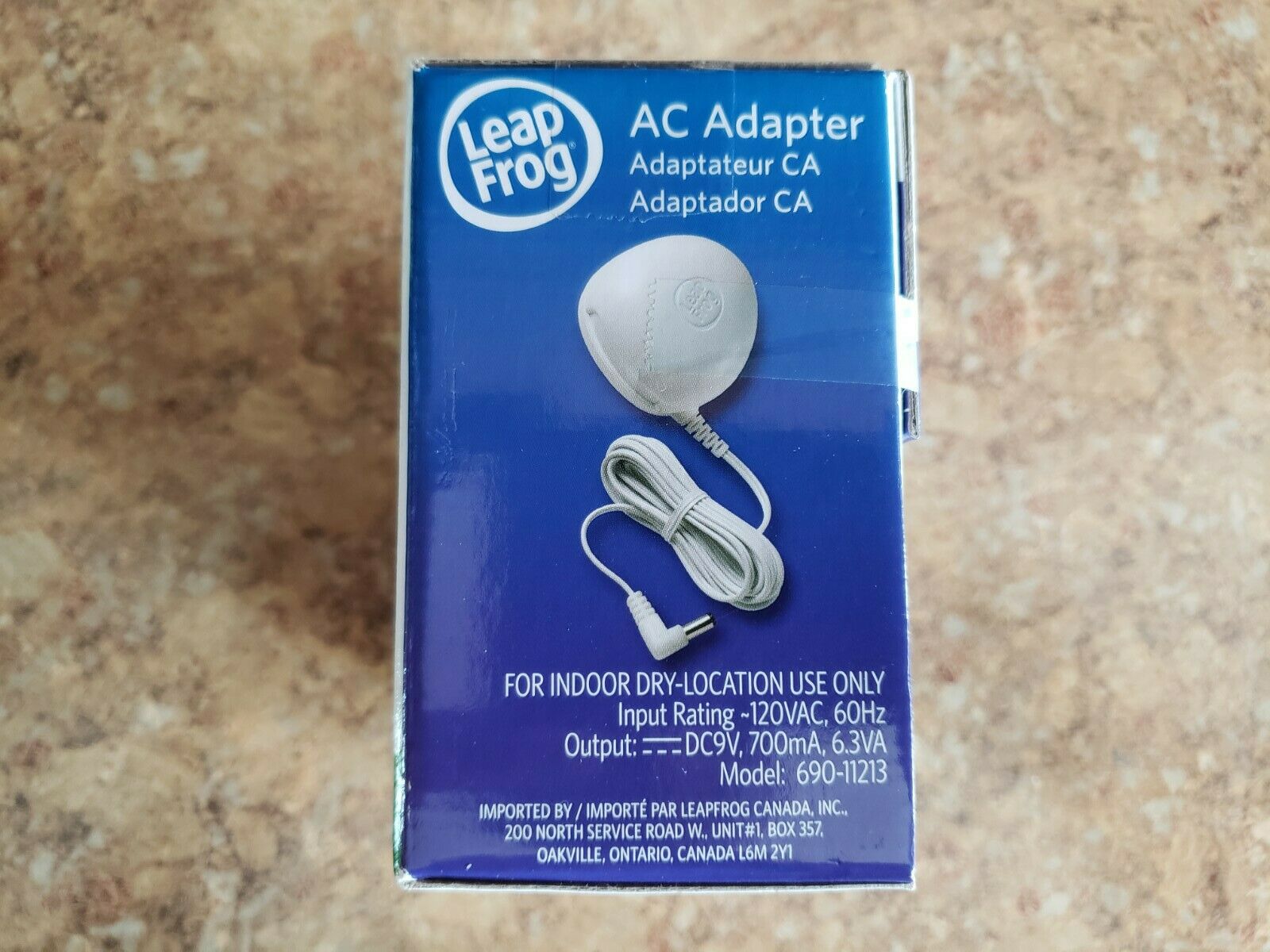 AC Adapter LEAP FROG 9V LeapPad EXPLORER Leapster New 690-11213 - Fresh Stock Dated February 2026