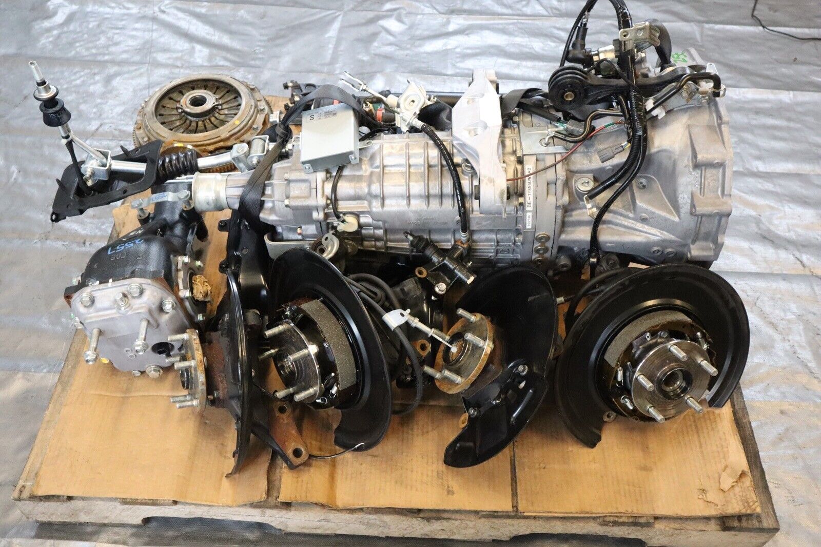 2021 SUBARU WRX STI SEDAN OEM 6SPD MANUAL TRANSMISSION SWAP KIT 7,855 #2557 - Fresh Stock Dated February 2026