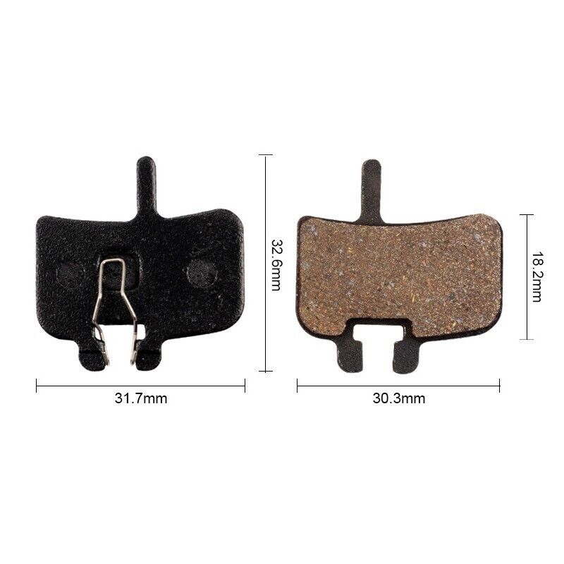 4 Pair Brake Pads Extreme Semi-Metallic Disc Spare For Hayes HFX-9 Series HFX-MA - Fresh Stock Dated February 2026