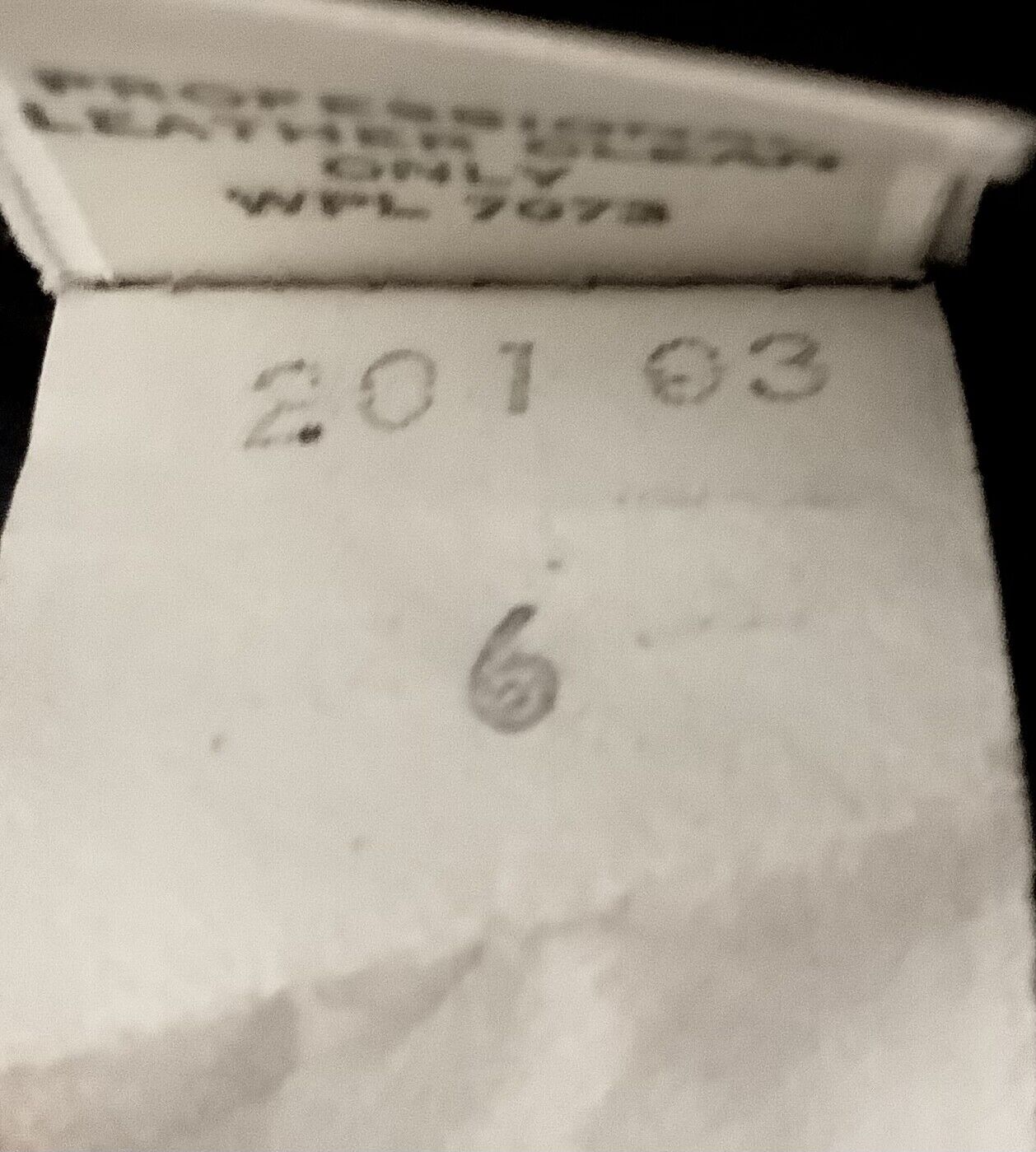 VNTG. Women Sz.6 West Bay For Saks 5th Ave. BLK. Leather High Waist MIDI Skirt w - Fresh Stock Dated March 2026