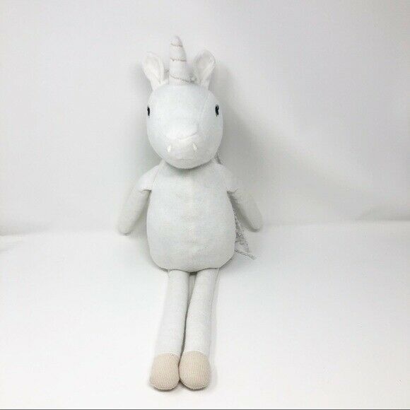 Pillowfort Unicorn Throw Pillow Sparkly Hair White - Fresh Stock Dated December 2025