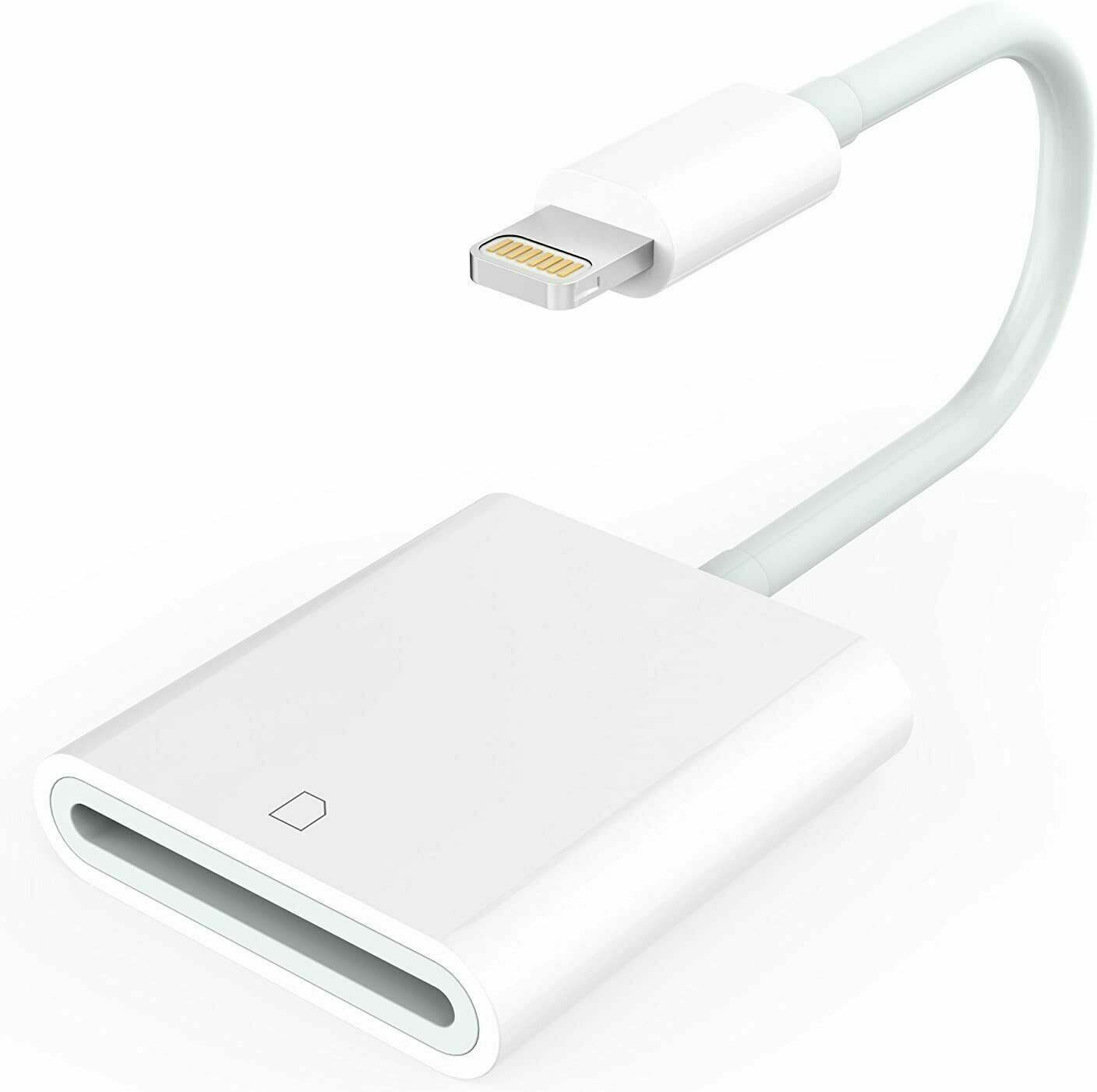 Camera Reader to Micro SD TF Card Adapter Converter for iPad iPhone 12 Pro X Max - Fresh Stock Dated February 2026