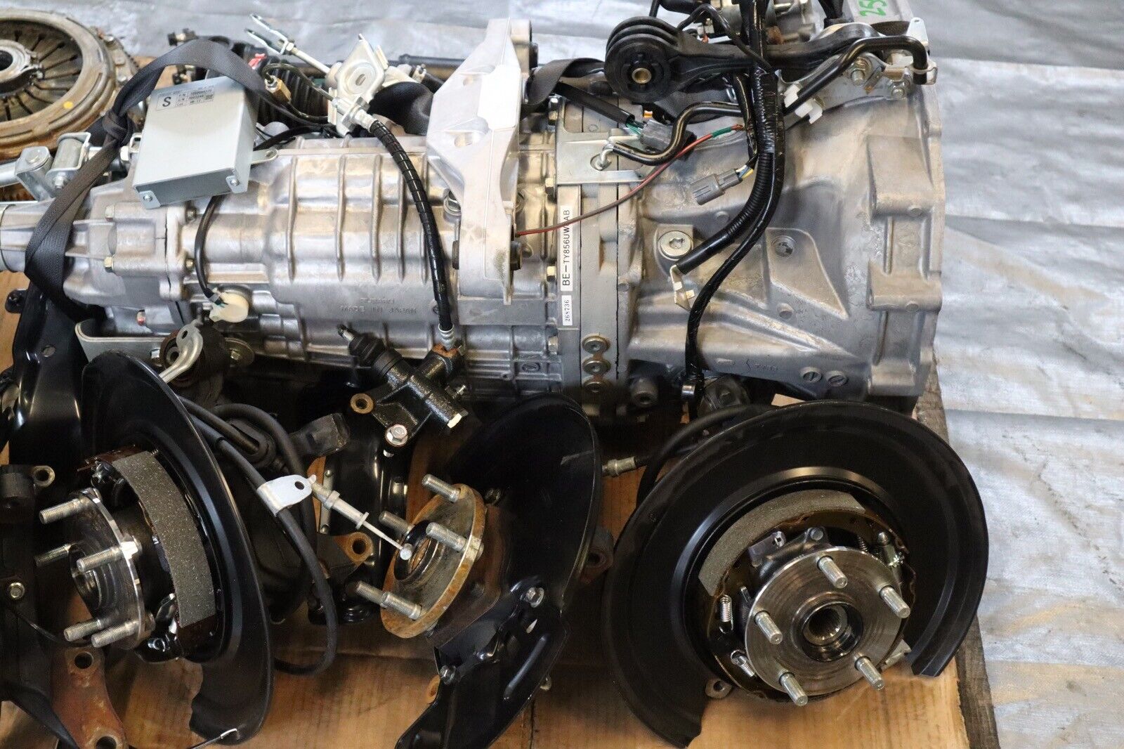 2021 SUBARU WRX STI SEDAN OEM 6SPD MANUAL TRANSMISSION SWAP KIT 7,855 #2557 - Fresh Stock Dated February 2026