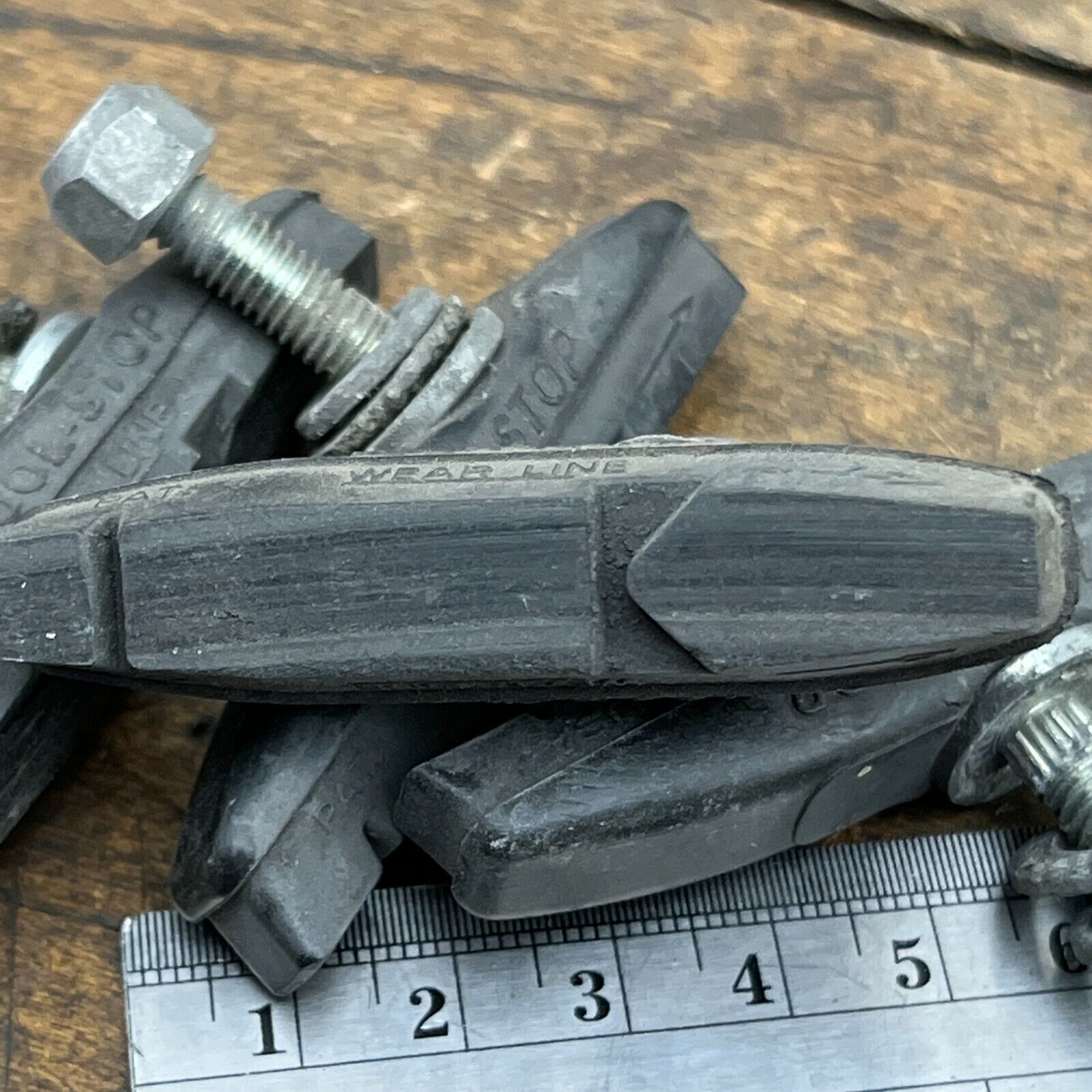 Vintage  Kool Stop Brake Pads Threaded Post Old School BMX Pad Set  Black - Fresh Stock Dated February 2026