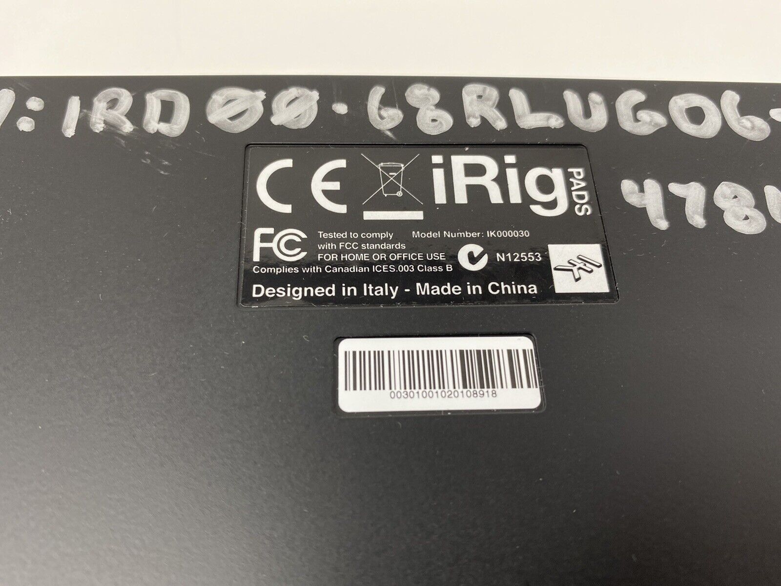 iRig Pads Pad-style MIDI Groove Controller for iPhone, iPad, iPod touch Mac & PC - Fresh Stock Dated February 2026