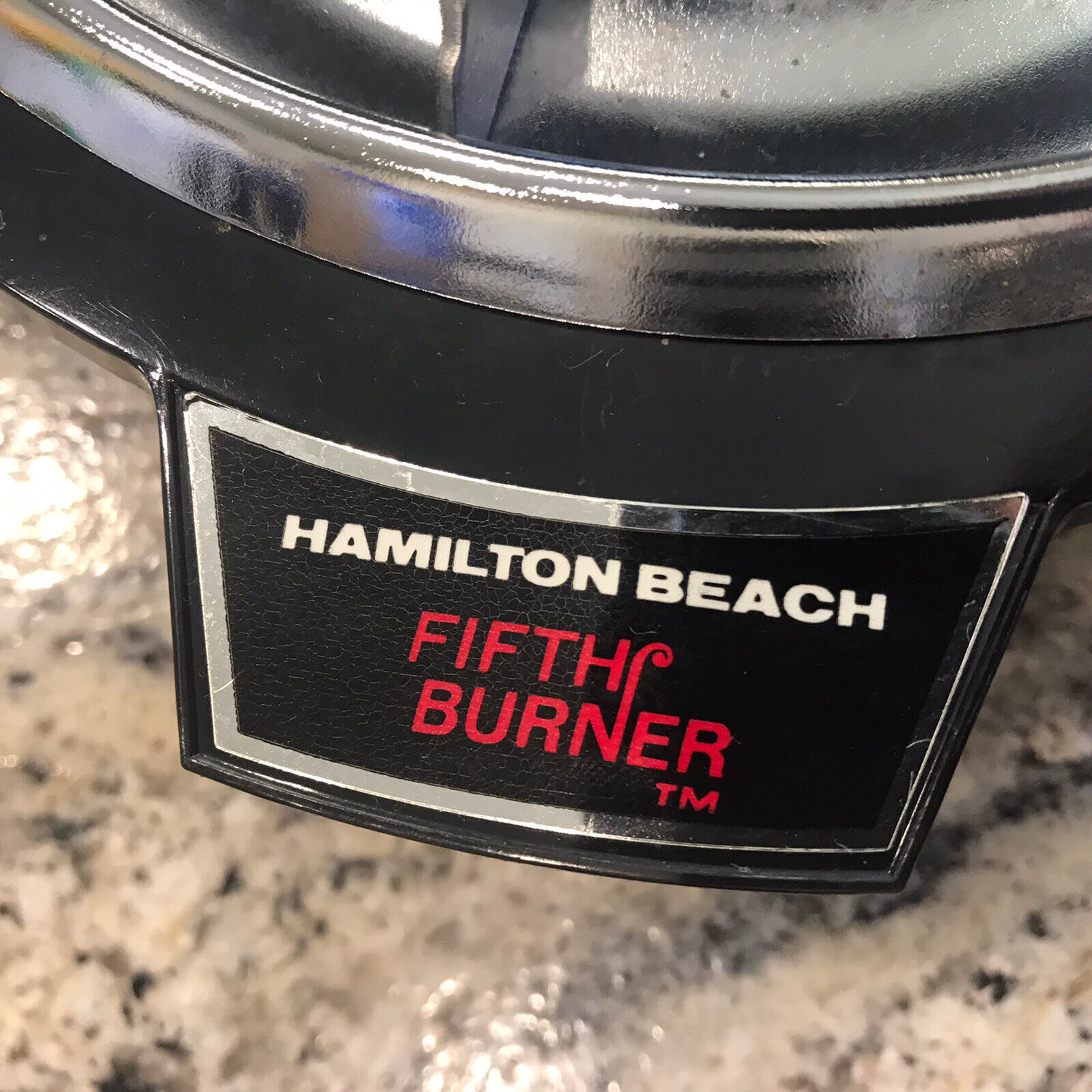Hamilton Beach Fifth Burner Portable Stove Model #812-4. Tested. - Fresh Stock Dated February 2026