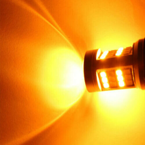 VISVIC Switchback 7443 7444 LED Turn Signal Blinker Parking DRL Light Bulb ro - Fresh Stock Dated February 2026