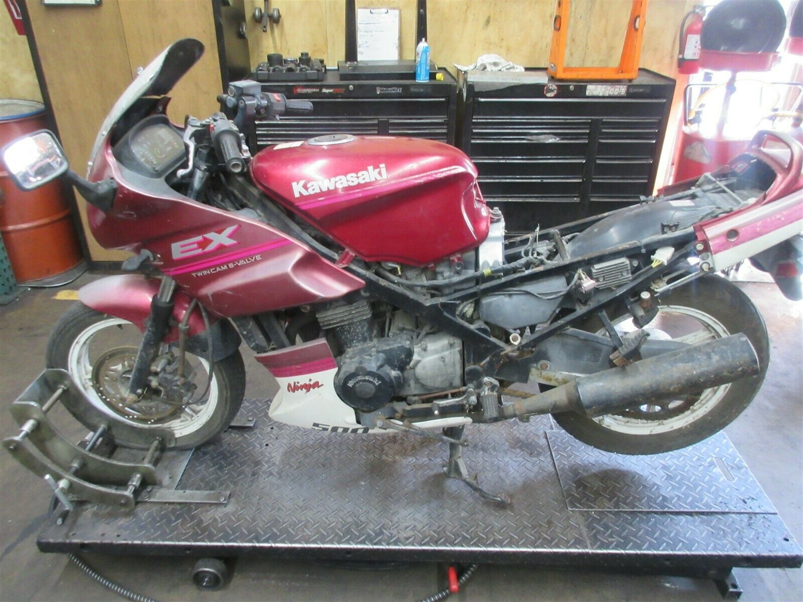 1991 87-94 Kawasaki Ninja EX500 500R Piston Cylinder Barrel Engine Motor Oem - Fresh Stock Dated February 2026