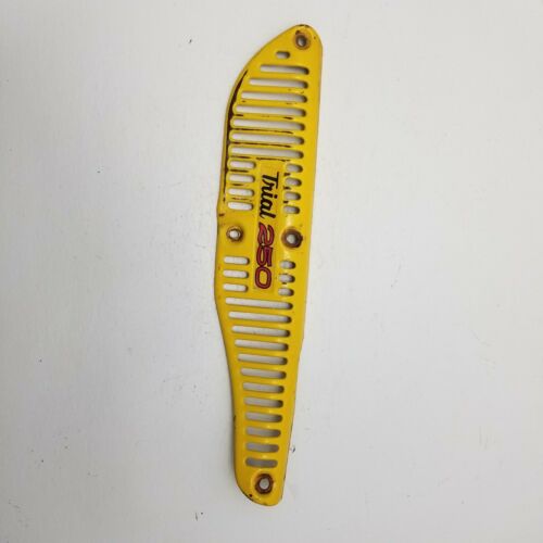 1974 Yamaha TY250 ty 250 Exhaust Heat Shield Cover Guard - Fresh Stock Dated February 2026