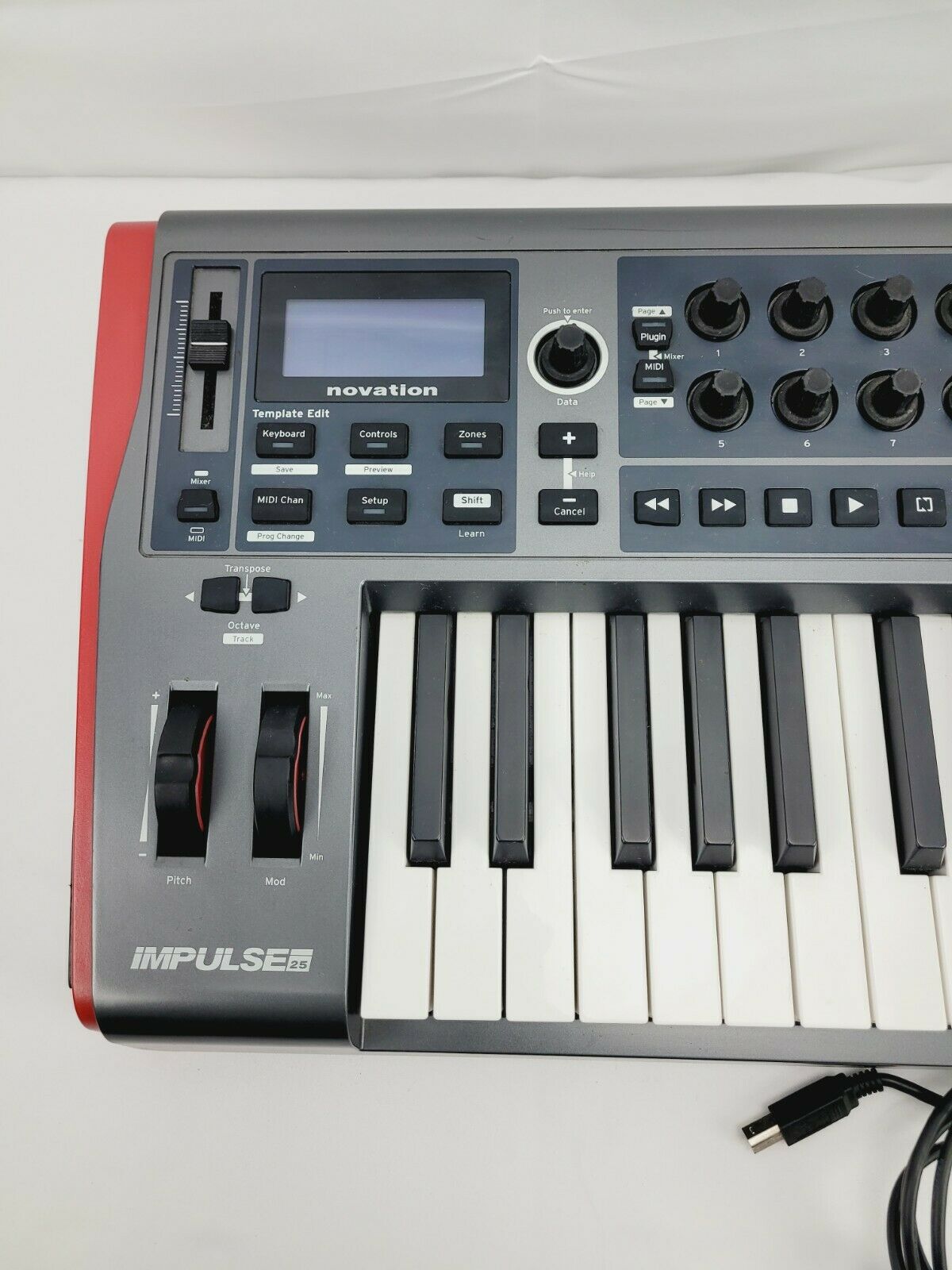 Novation Impulse 25 USB Midi Controller Keyboard - Fresh Stock Dated February 2026