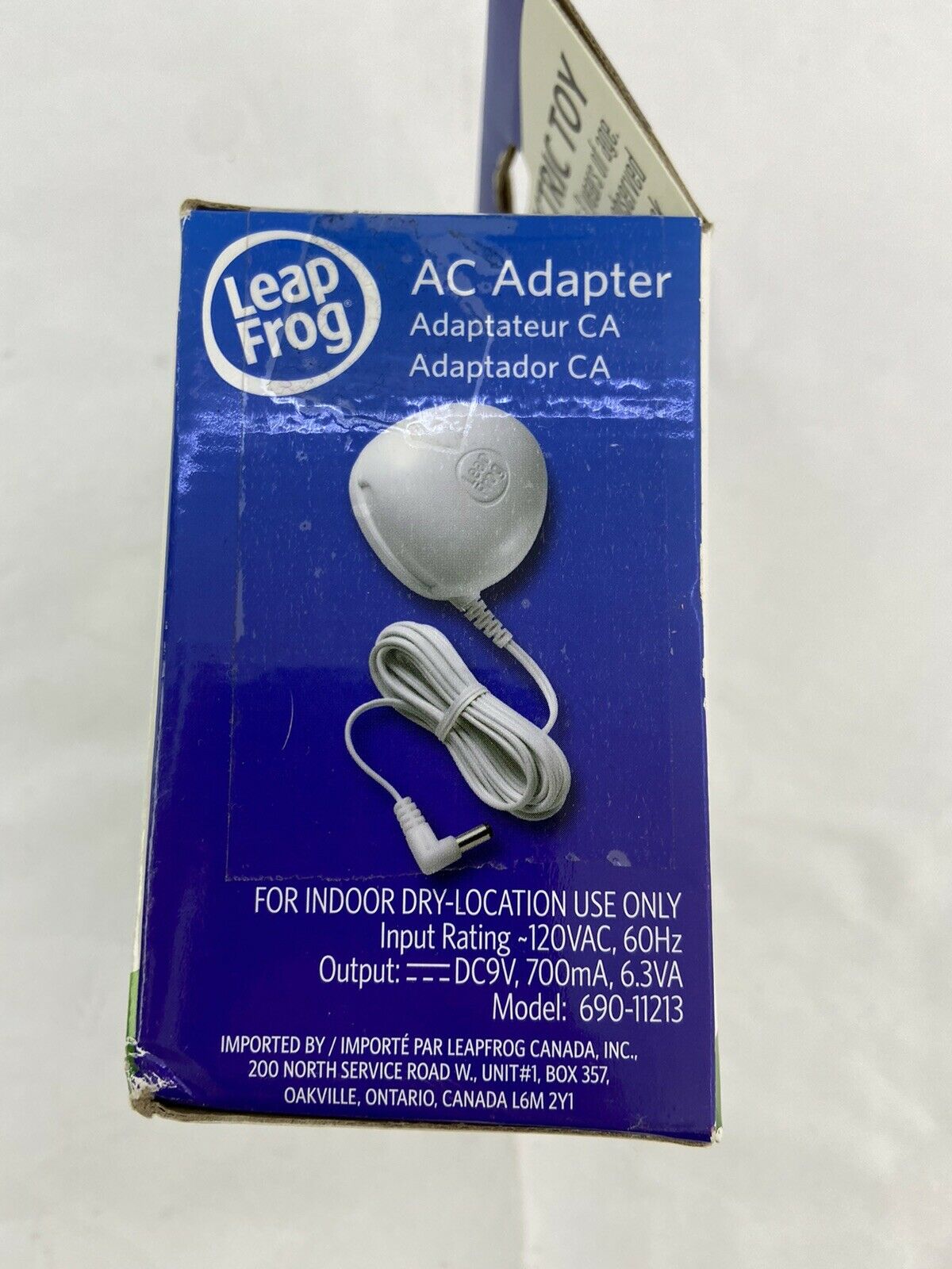 Leap Frog AC Adapter 9v Leapster Explorer Leap Pad BRAND - Fresh Stock Dated December 2025