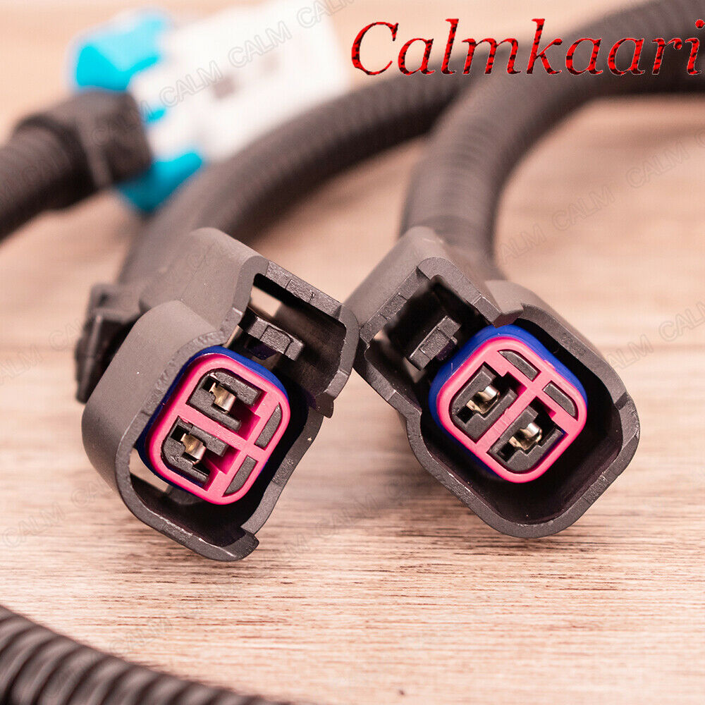 2x FUEL INJECTOR w/ PLUG GRAY BLACK PTO MAG FITS Polaris RANGER XP 800 2012-2013 - Fresh Stock Dated February 2026