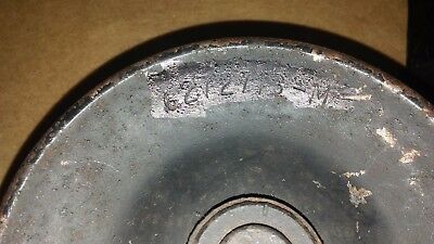 81-82 CHEVROLET CORVETTE MARINE BOAT T-3 SINGLE IDLER PULLEY W/BRACKET 6272713-M - Fresh Stock Dated February 2026
