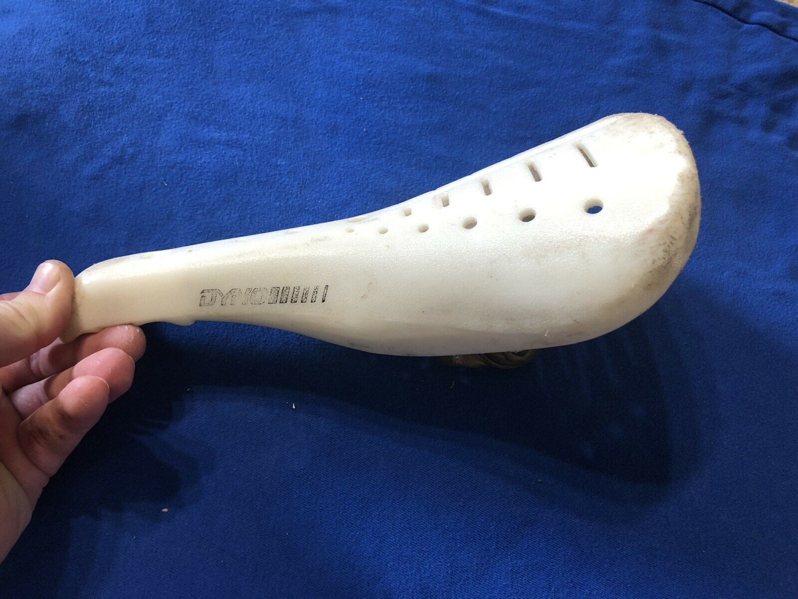 80’s Used Dyno Compe Or Detour White Viscount 2123 Seat OLD SCHOOL BMX - Fresh Stock Dated December 2025