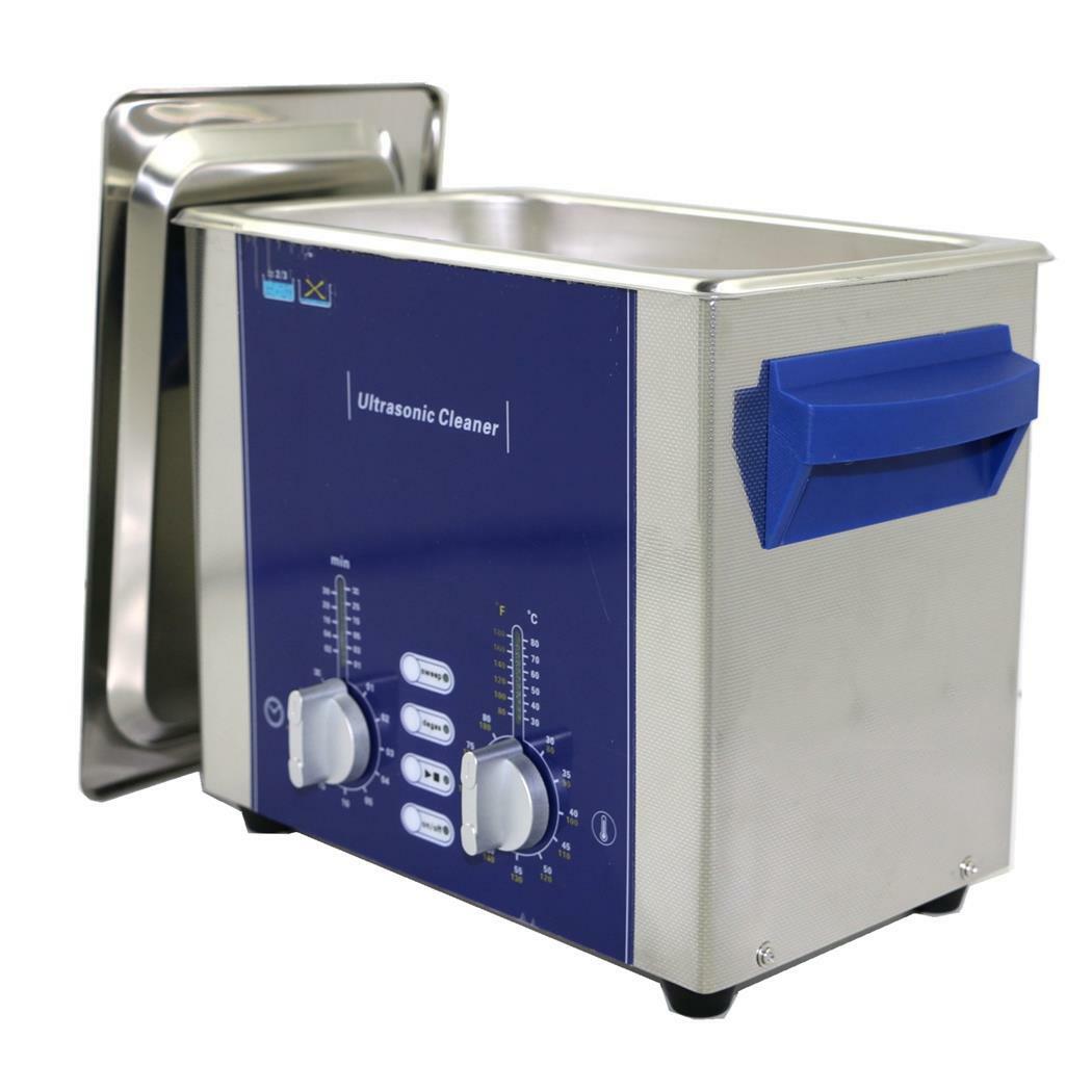 Ultrasonic Cleaner 4L With Degas Sweep 160W DR-DS40 Dental Lab Stainless Steel - Fresh Stock Dated February 2026