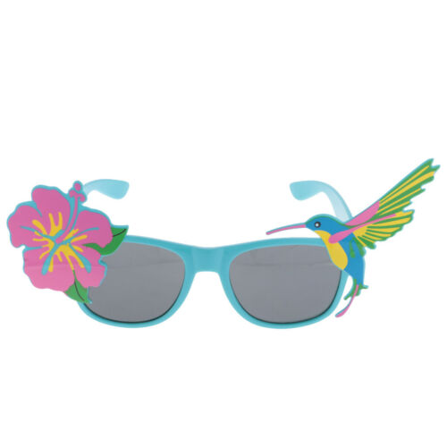 Hawaiian Sunglasses Floral Bird Funny Glasses Beach Party Fancy Dress - Fresh Stock Dated February 2026
