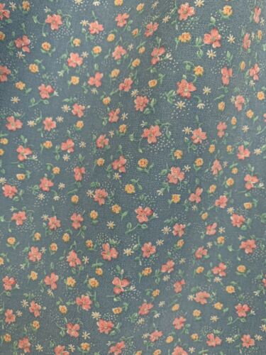 Vtg 70s Tiered Maxi Prairie Peasant Hippie Skirt M love Shack Vibe Hucke Floral - Fresh Stock Dated February 2026