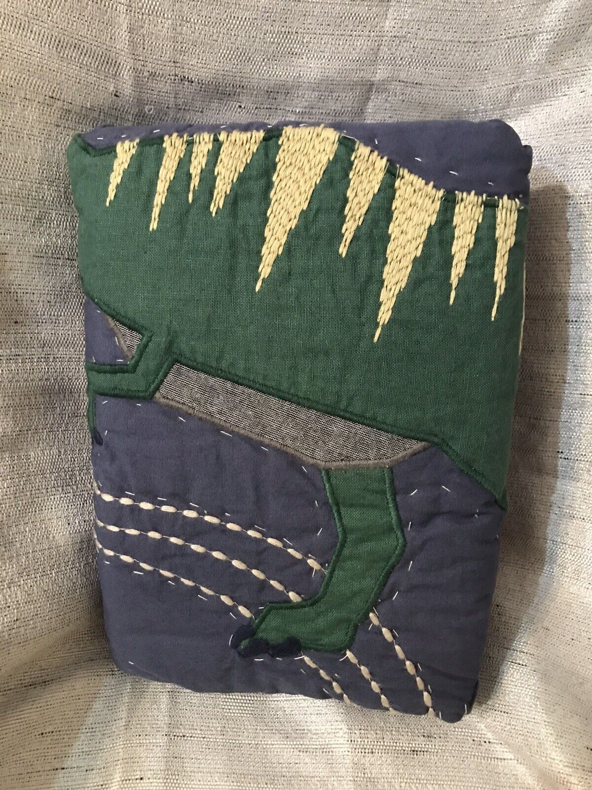 Pottery Barn Kids Jurassic Dinosaur Quilted Sham, Standard - Fresh Stock Dated February 2026