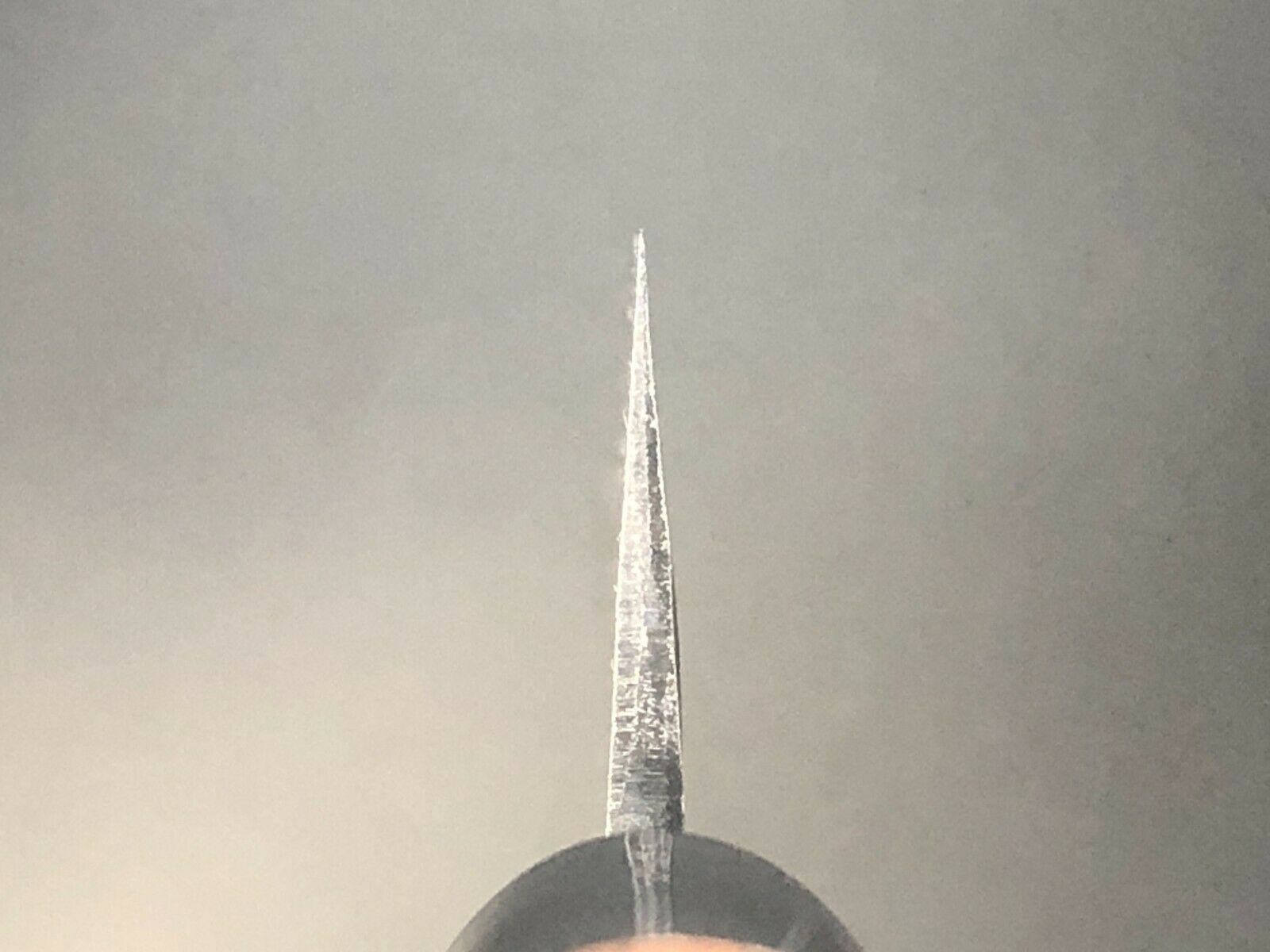 Japanese Kurouchi Forged Slicer Knife Sujihiki 285mm(11in) Blue#2 Double-Bevel - Fresh Stock Dated December 2025