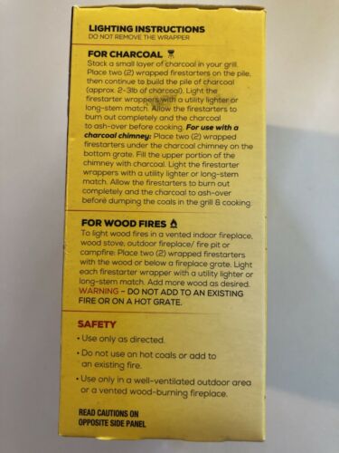 Lot Of 4 Boxes Duraflame Firestart Cubes (18 ct. Firestarters) - Fresh Stock Dated December 2025